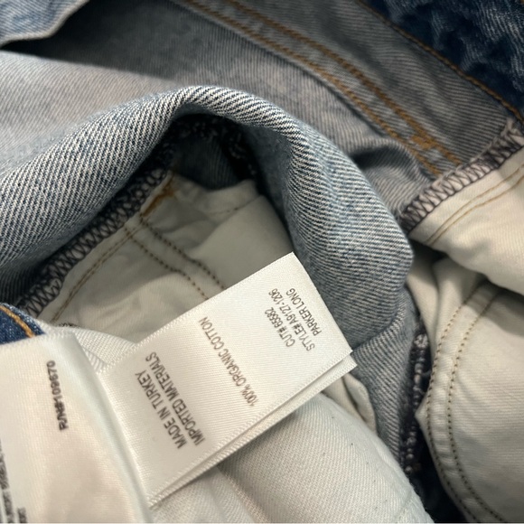 Agolde Blue Jean Shorts 34 - Picture 9 of 10